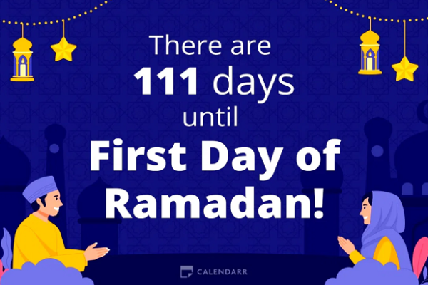 How Many Days Until Ramadan